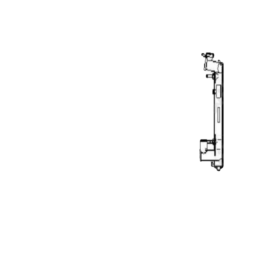 NRF 53395 Radiator, engine cooling for TOYOTA