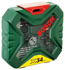 Bosch DIY X 60Bit SCREWDRIVER/DRILL SET 2607010611 3165140563178