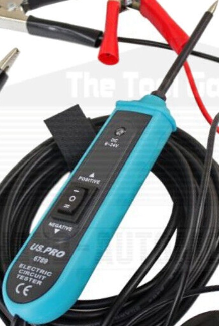 US PRO Tools Automotive Circuit Tester Lance Probe 6-24 Volts digital 6789