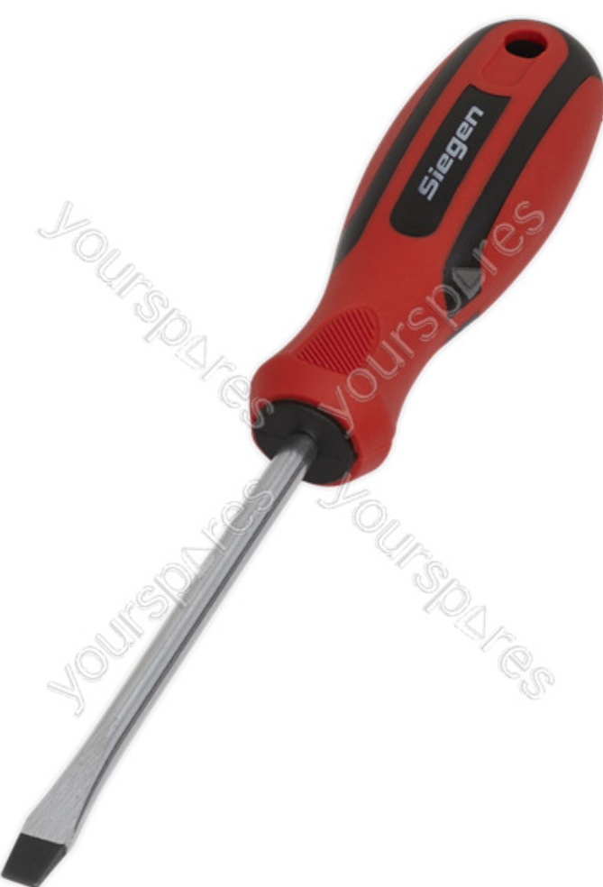 Sealey S01174 Siegen Slotted Screwdriver 6 x 100mm