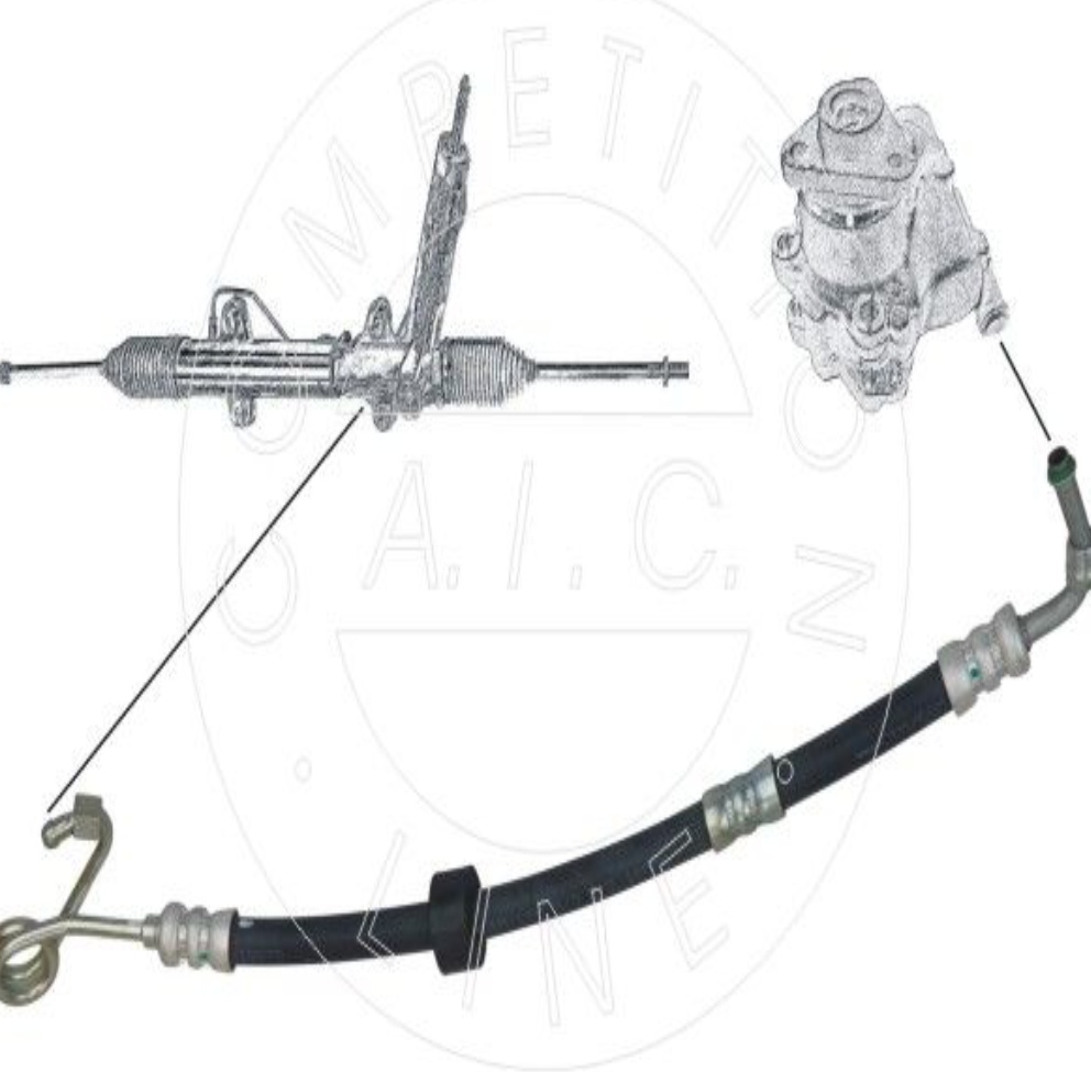 from hydraulic pump to steering gear AIC 54944 Hydraulic Hose, steering for MERC