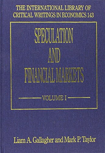 Speculation and Financial Markets - 9781840644067