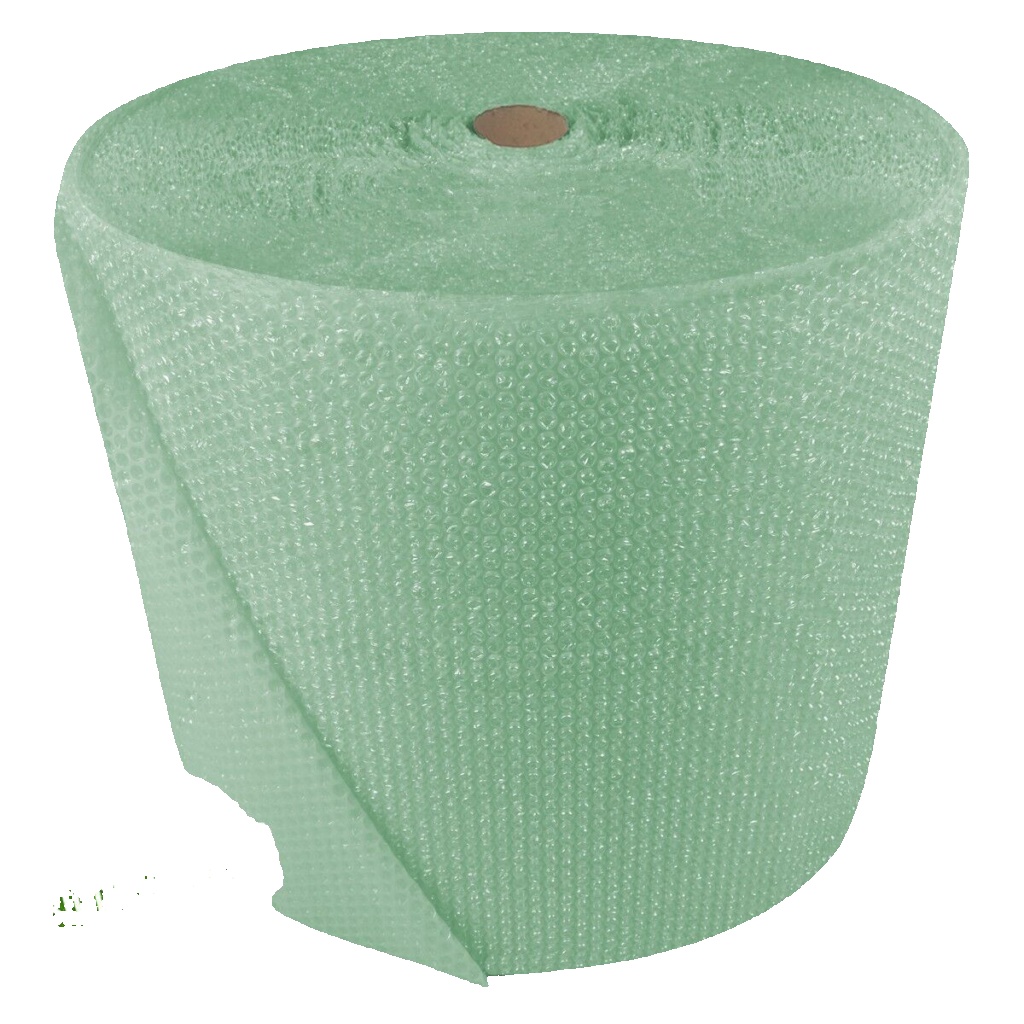 400mm x 75M ROLL OF STRONG BIODEGRADABLE GREEN BUBBLE WRAP - 100% ECO FRIENDLY