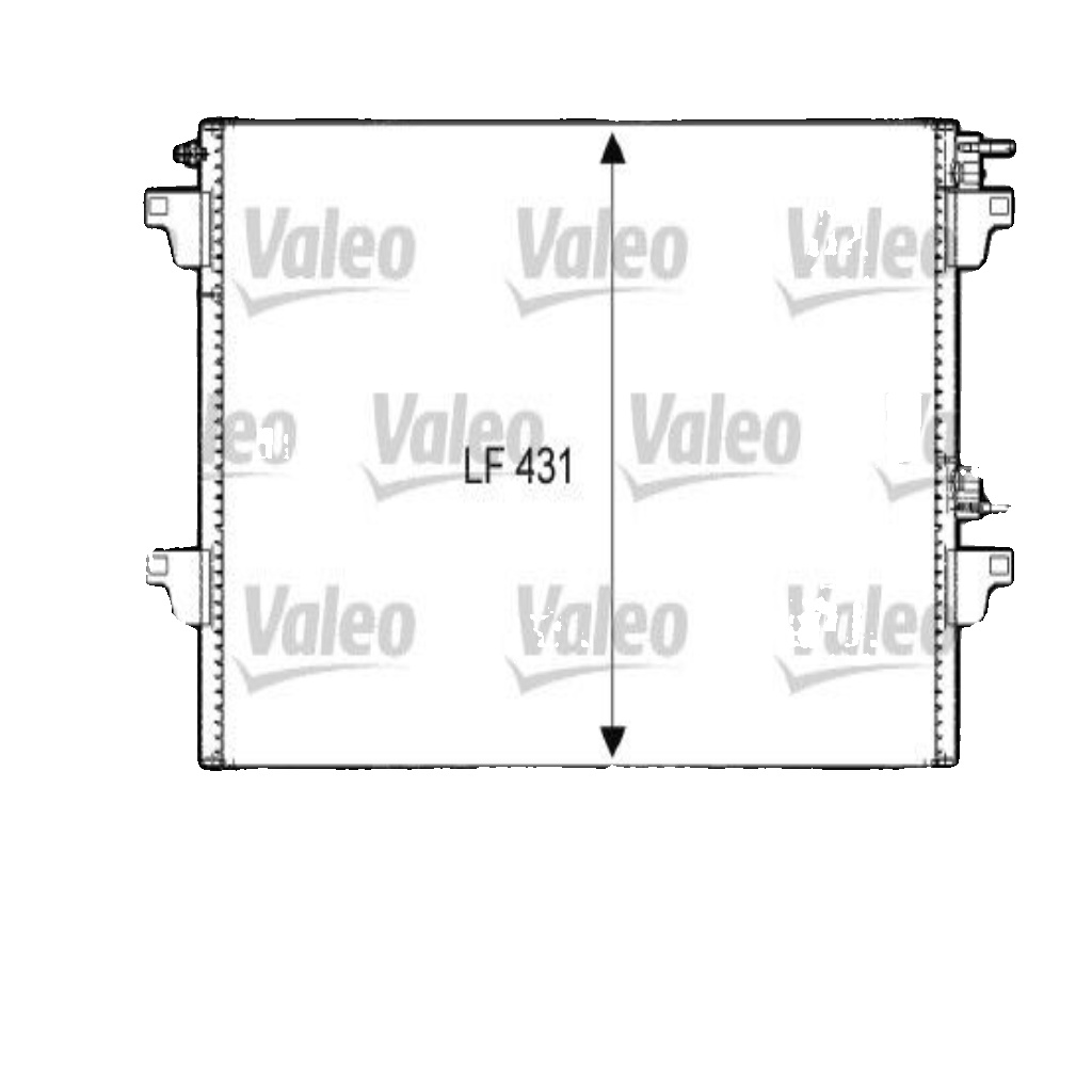CONDENSER AIR CONDITIONING 814007 FOR RENAULT ESPACE/IV/Mk M9R763/762/761 2.0L