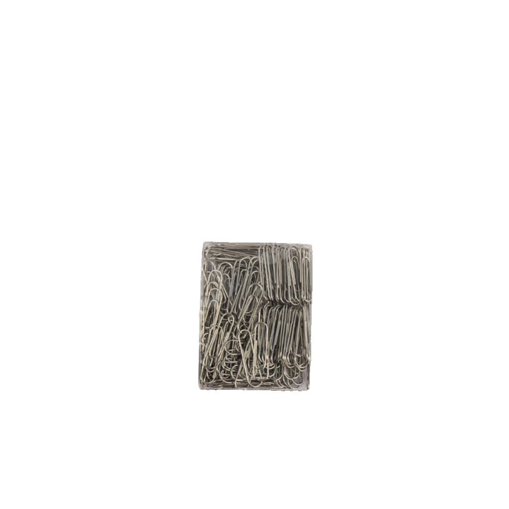 200 PAPER CLIPS 28MM POLISHED STEEL METAL PAPERCLIPS HOME OFFICE SCHOOL