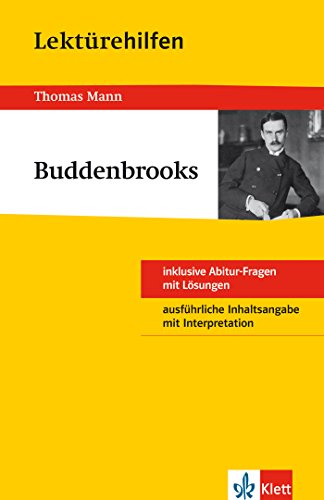 Lektrehilfen Thomas Mann Buddenbrooks by Solvejg Müller PAPERBACK 9783129230589