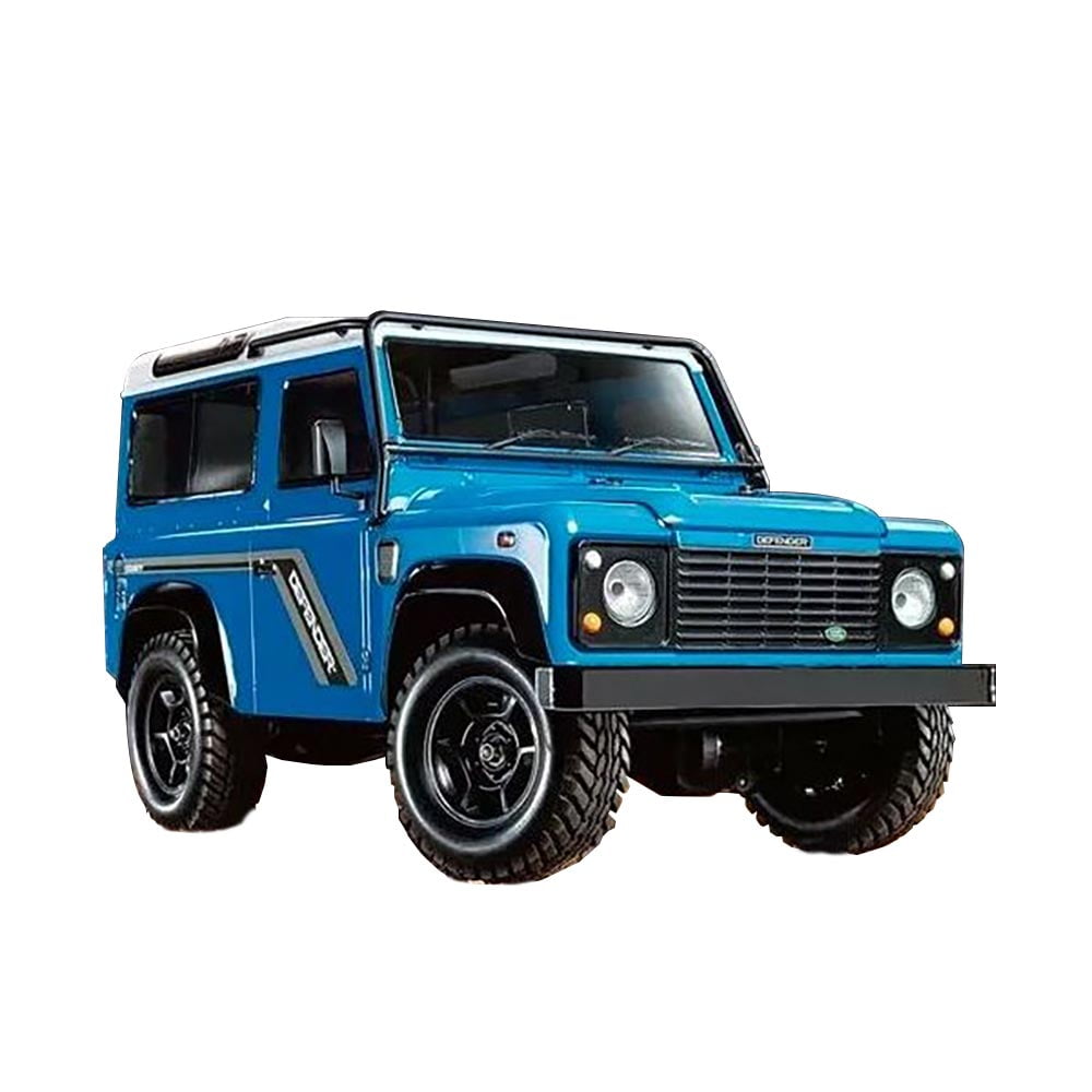 Tamiya RC 58700 1990 Land Rover Defender 90 CC-02 1:10 RC Model Car Assembly Kit - Image 4