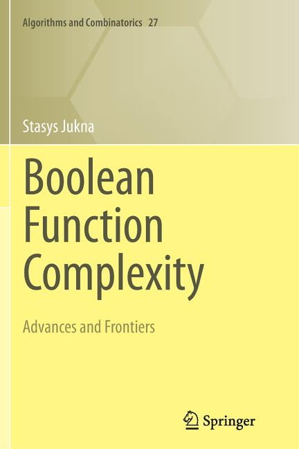 Boolean Function Complexity - 9783642431449