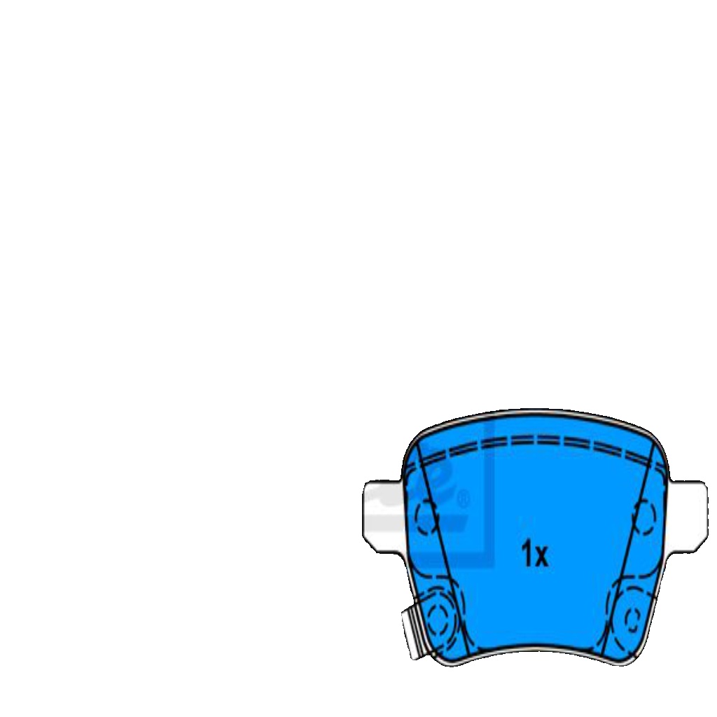 ATE 13.0460-2793.2 Brake Pad Set, disc brake for FIAT,OPEL,VAUXHALL