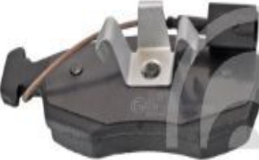 Front FEBI GERMANY 16858 Brake Pad Set, disc brake for FIAT