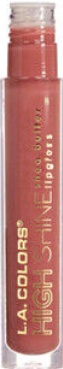 3 LA COLORS High Shine Lipgloss Shea Butter - 3 Piece Set "" CLG934 - Dollface ""