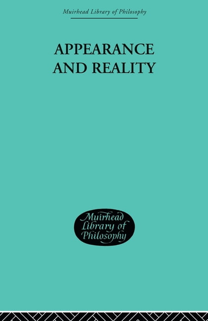 Appearance and Reality by F H Bradley - 9780415606790