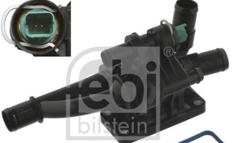 Thermostat Housing fits Peugeot Febi Bilstein 36173 - OE Matching Quality