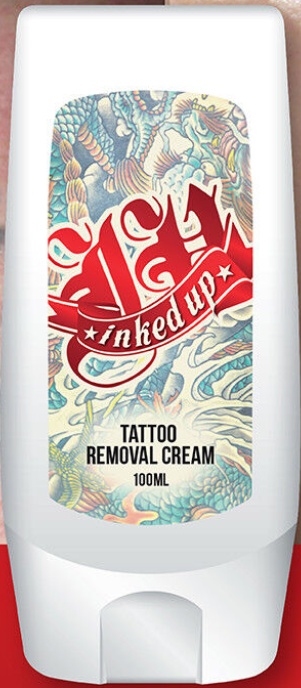 INKED UP TATTOO REMOVAL CREAM – FAST WORKING TATTOO FADE 100% SAFE NATURAL