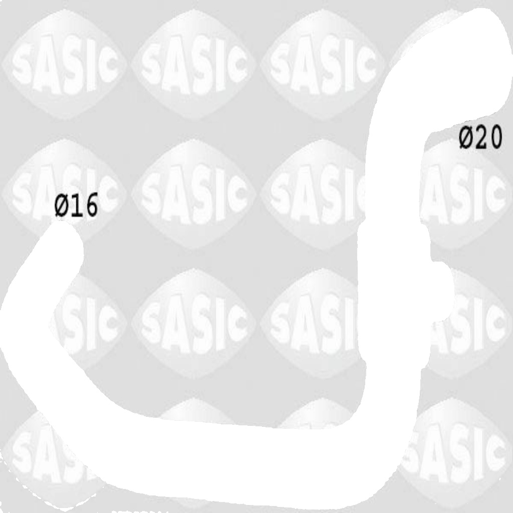 Outlet SASIC 3400118 Radiator Hose for PEUGEOT