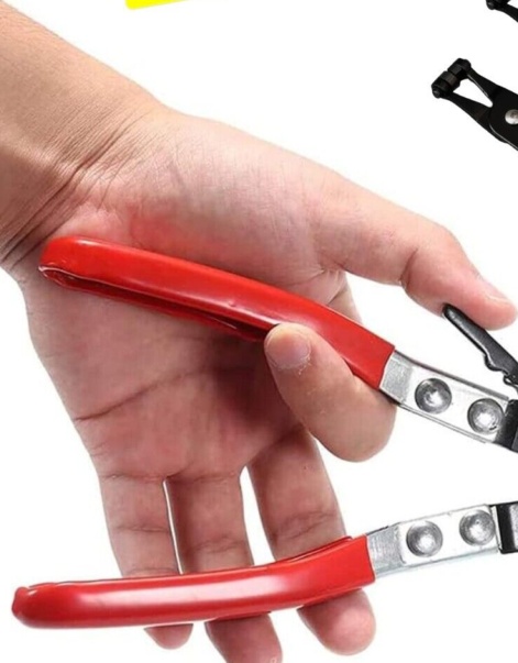 Neilsen 2pc Water Pipe Hose Clip Pliers Clamp Swivel Drive Jaw Locking Removal