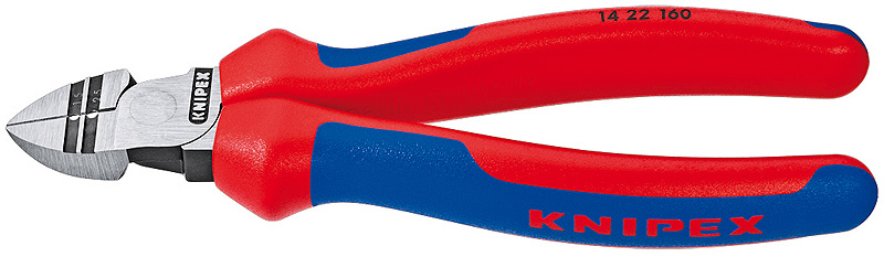 Knipex Diagonal Side Cutter Pliers 160mm Cable Insulation Strippers 14 22 160