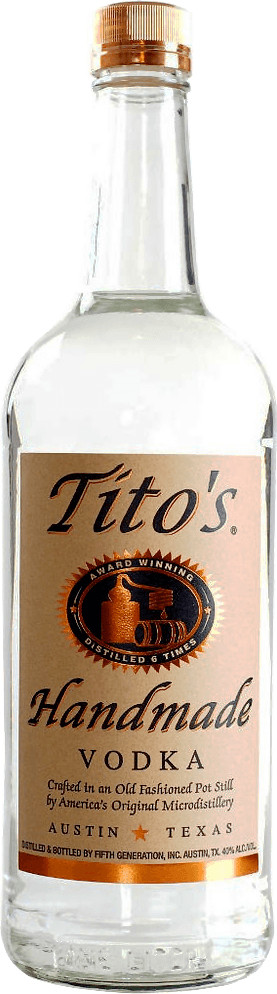 Tito’s Handmade Vodka 70cl 40% ABV