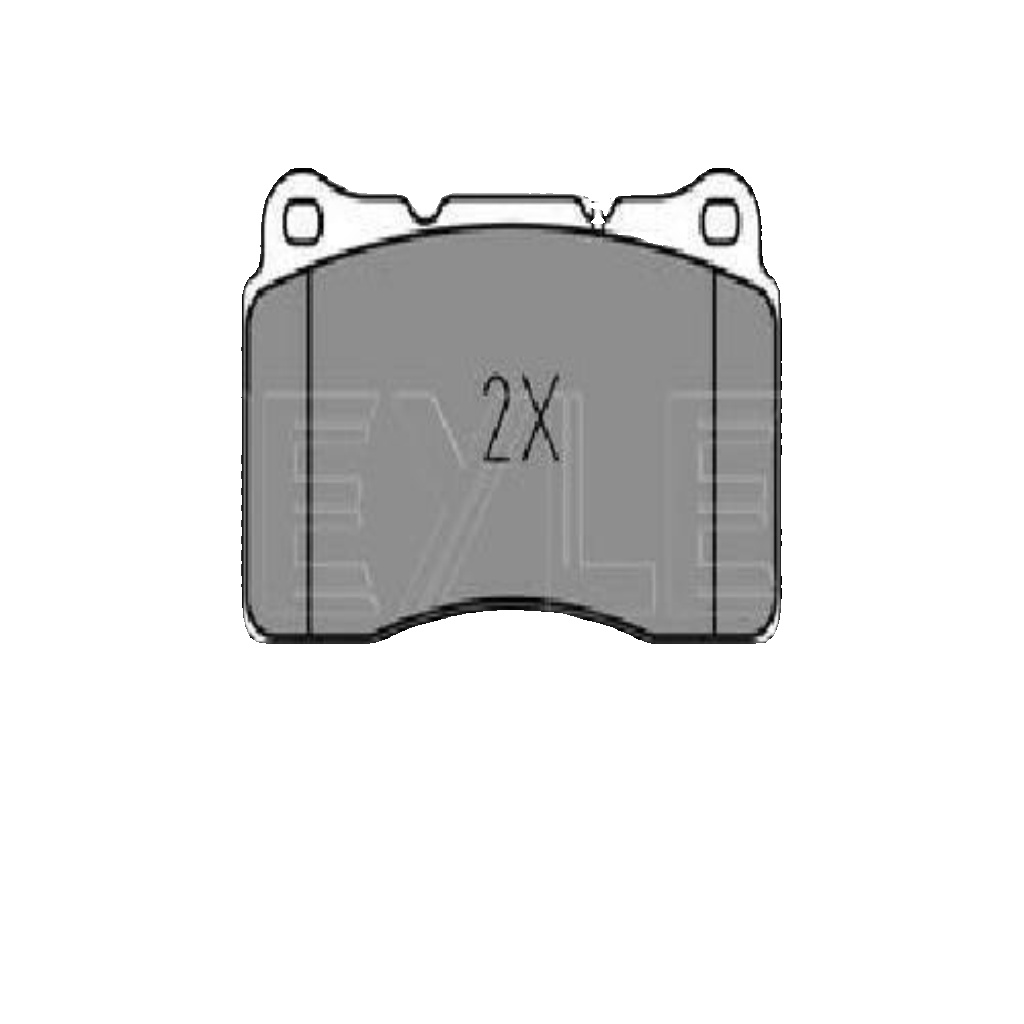 Front MEYLE GERMANY 025 237 5716 Brake Pad Set, disc brake for ALFA ROMEO