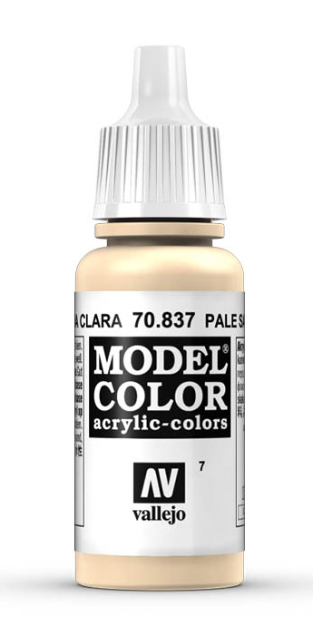 Vallejo 837 Model Colour Pale Sand 18ml Paint Dropper Bottle - Image 5