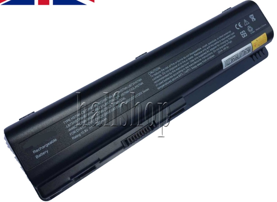 6Cell Laptop Spare Battery For HP Pavilion DV4 DV5 DV6 dv6-1245dx 484170-001