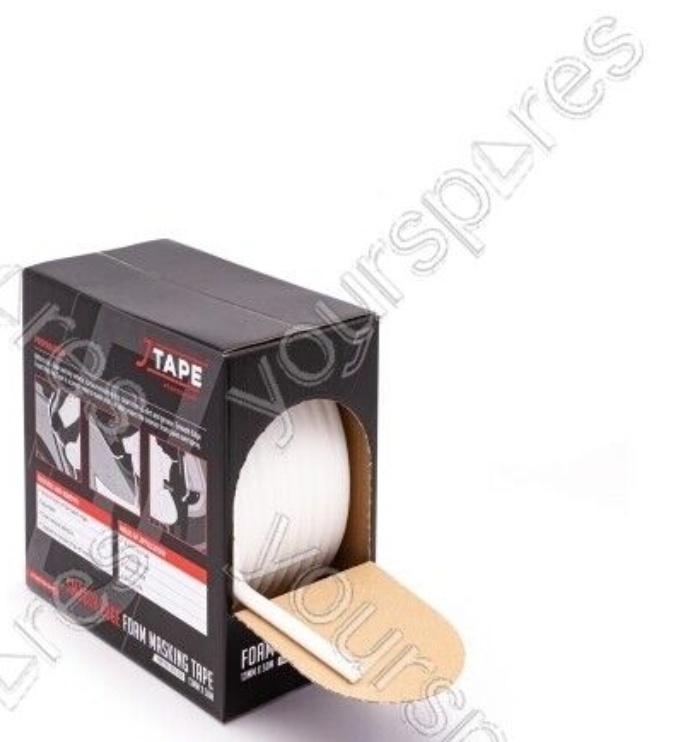 J Tape - Smooth Edge Foam Tape |13mm X 50m | Helps Prevent Overspray