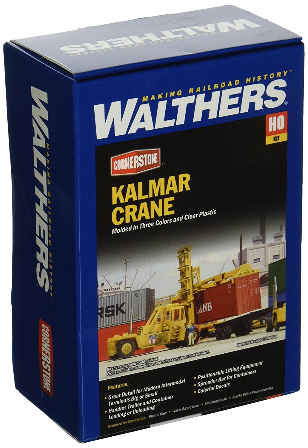 Ponte Pietra Walthers Cornerstone Ho Scale Model Kalmar Intermodal Container Crane Kit