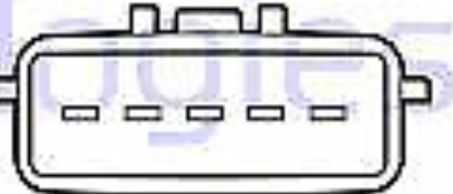 DELPHI-OE AF10343-12B1 Mass Air Flow Sensor for HONDA