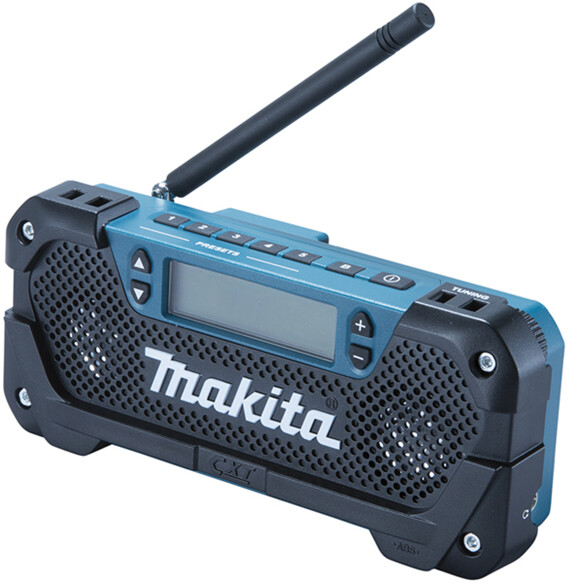 ⭐Makita Akku-Baustellenradio 10,8V MR052 ohne Akkus-Ladegerät Perfektes Geschenk - Image 6