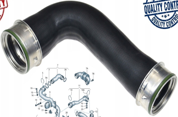 Intercooler Pipe Turbo Hose For Vw Golf Bora Seat Leon Toledo 1.9 Tdi 2000-2006