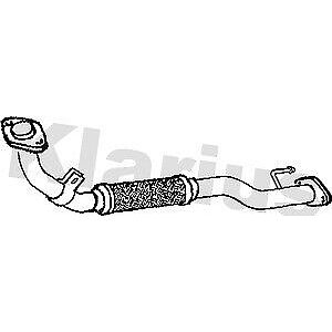 Klarius front pipe for cat fits Mitsubishi l200 2.5 01-06 301416