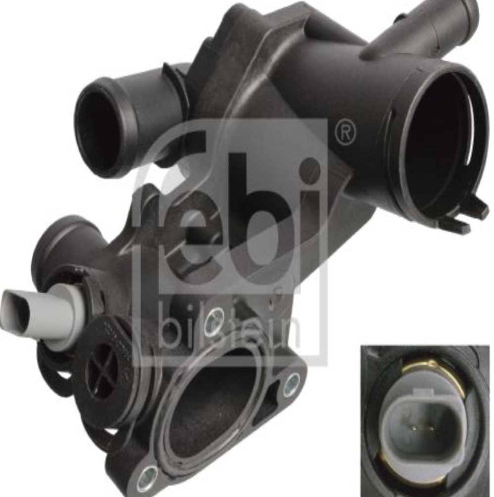 FEBI BILSTEIN 109147 Coolant Thermostat Fits Seat Cordoba Ibiza Skoda Fabia VW