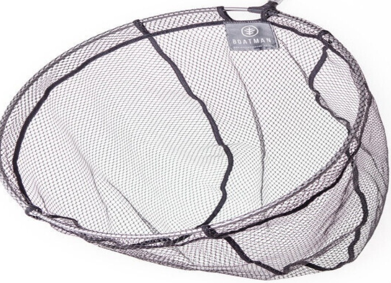 Wychwood NEW Boatman Fishing Net Extendable Landing Net Trout Salmon Rubber Mesh