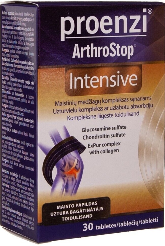 PROENZI ARTHROSTOP Intensive 30 Tablets Complex Supplement For Joints