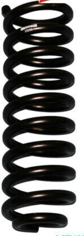 Front LESJÖFORS 4015683 Suspension Spring for CITROËN