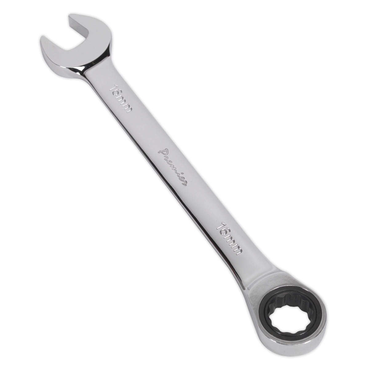 Sealey RCW16 Premier Combination Ratchet Spanner 16mm