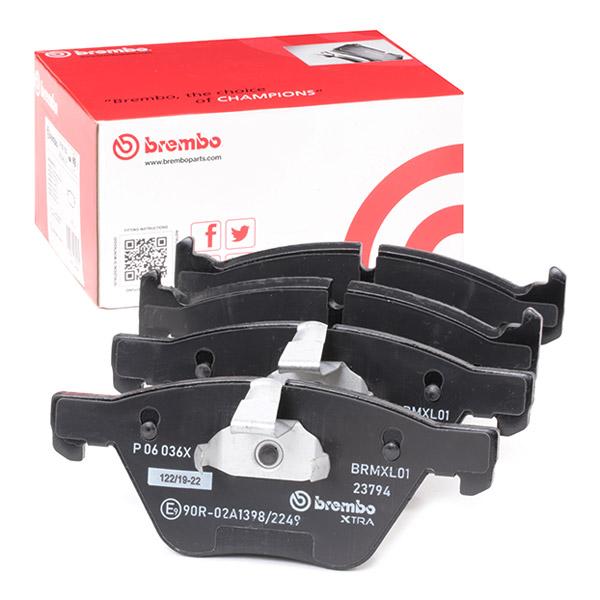 Brake Pads Set fits BMW 330 3.0 Front 04 to 13 Brembo 34112288875 34112288876 - Image 27