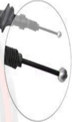 K10168 A.B.S. Cable, parking brake for AUDI