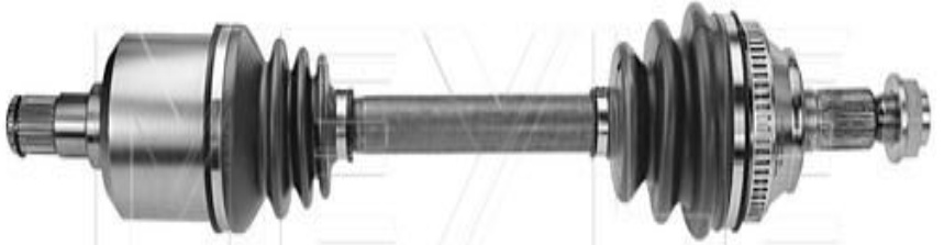 DRIVE SHAFT 53-14 498 0000 FOR LAND ROVER 18 K4F 1.8L 4cyl FREELANDER