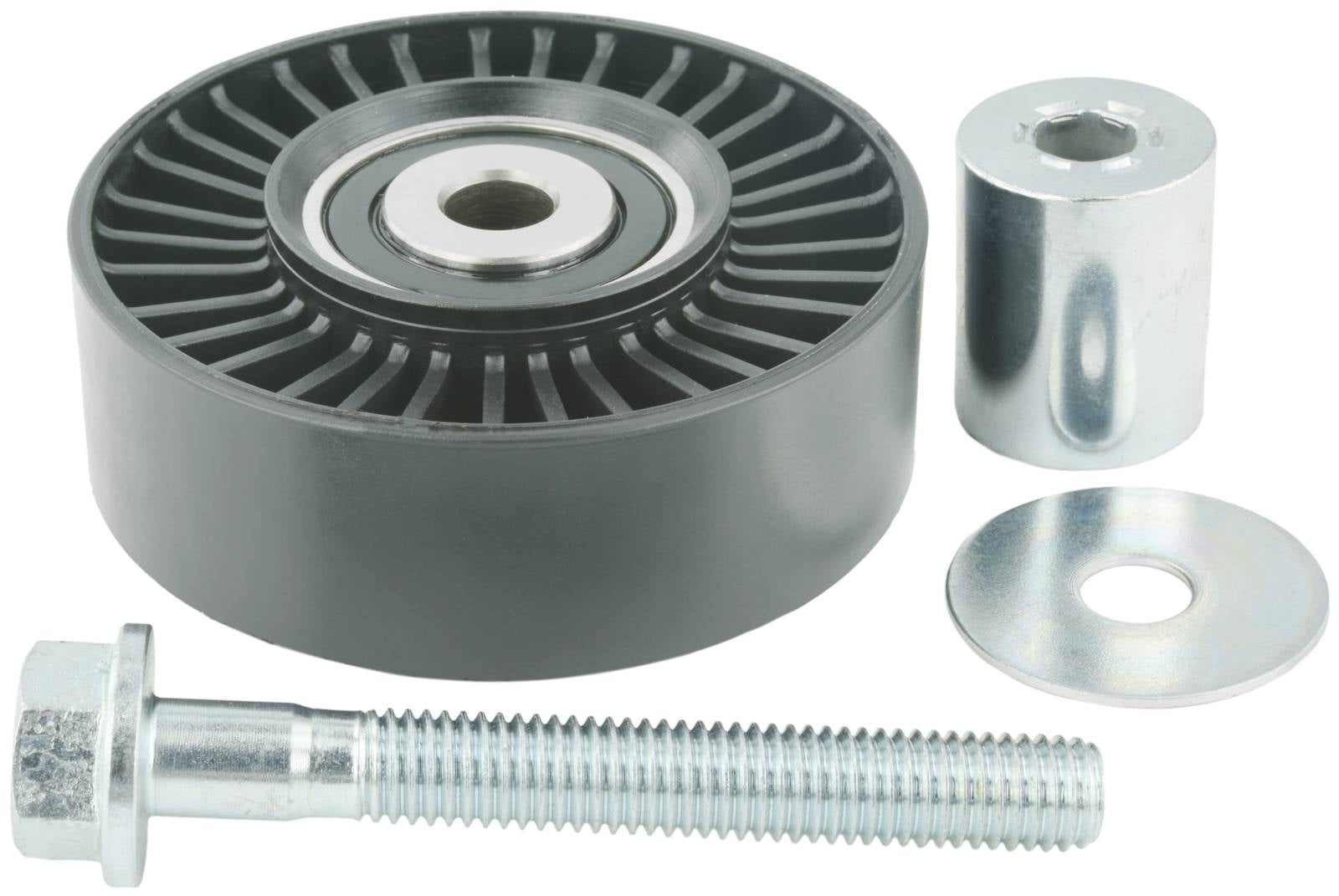 FEBEST 2988-RRIV Deflection/Guide Pulley, V-ribbed belt for LAND ROVER