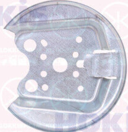 Rear KLOKKERHOLM 5508879 Splash Guard, brake disc for PEUGEOT