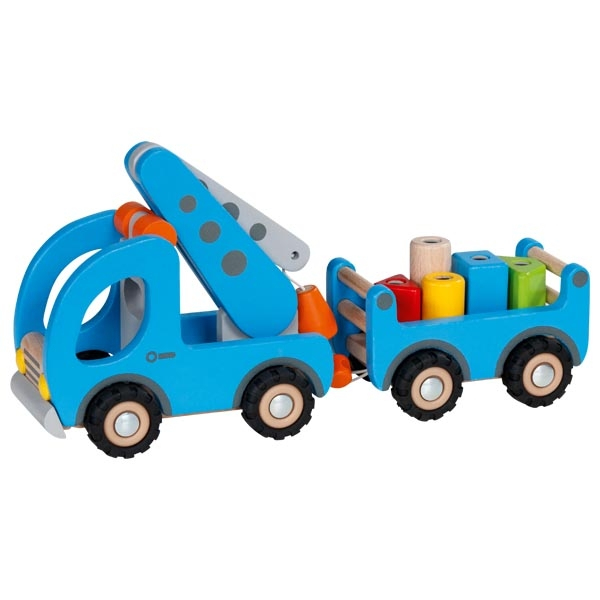 Goki 55875 Kranwagen Mit Anhänger - Image 7