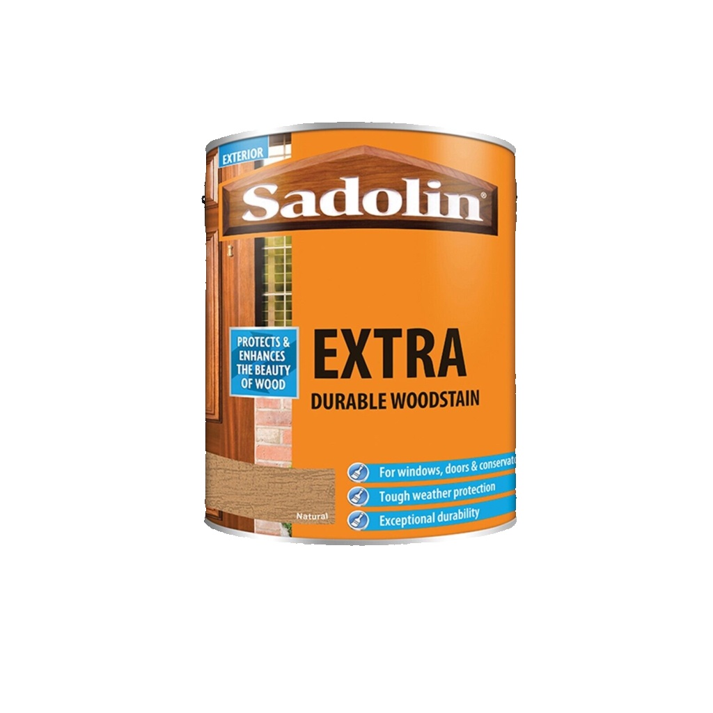 Sadolin 5028580 Extra Durable Woodstain Natural 5 Litre - Image 4