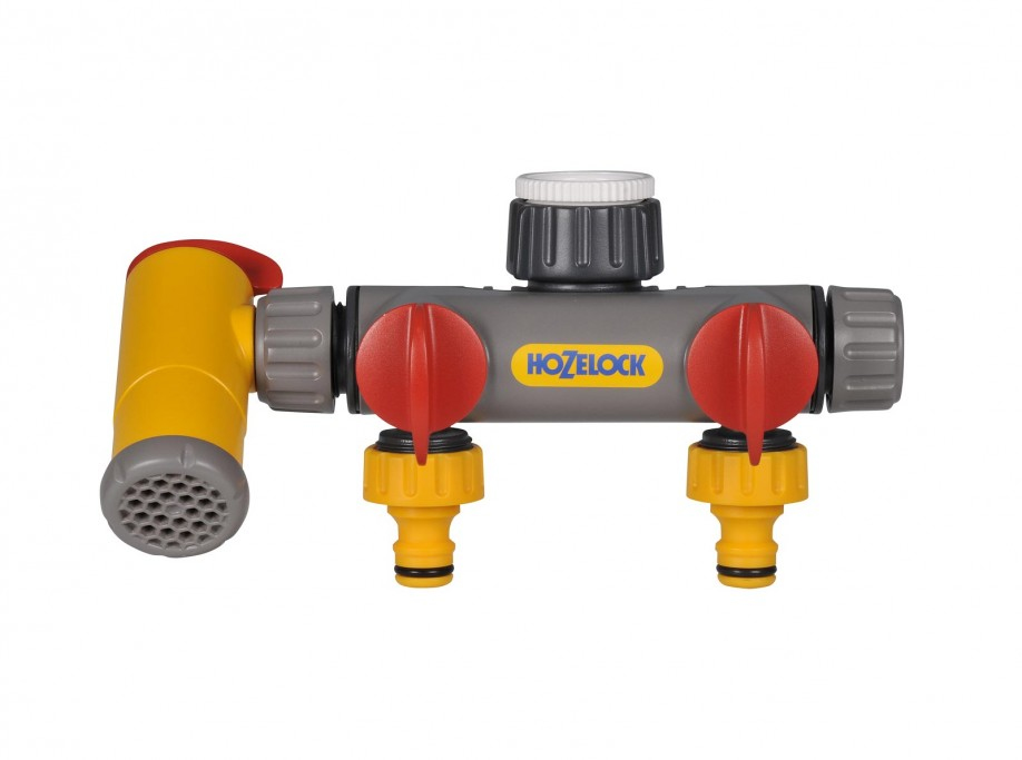 Hozelock Tap Connector 2250 Flowmax 3-Way 1/2 - 1in BSP HOZ2250 - Image 5