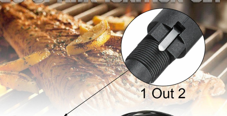 BBQ 100cm Piezo Spark Igniter Kit Set Gas Grill Oven Push Button