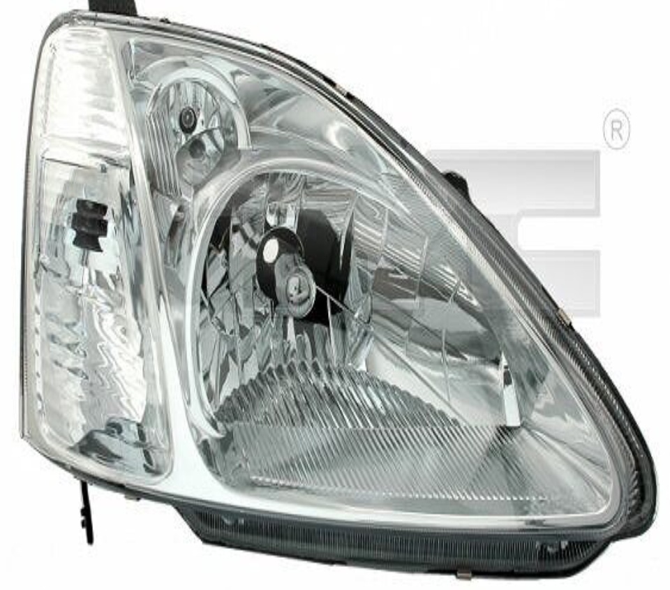 Right TYC 20-6251-05-2 Headlight for HONDA