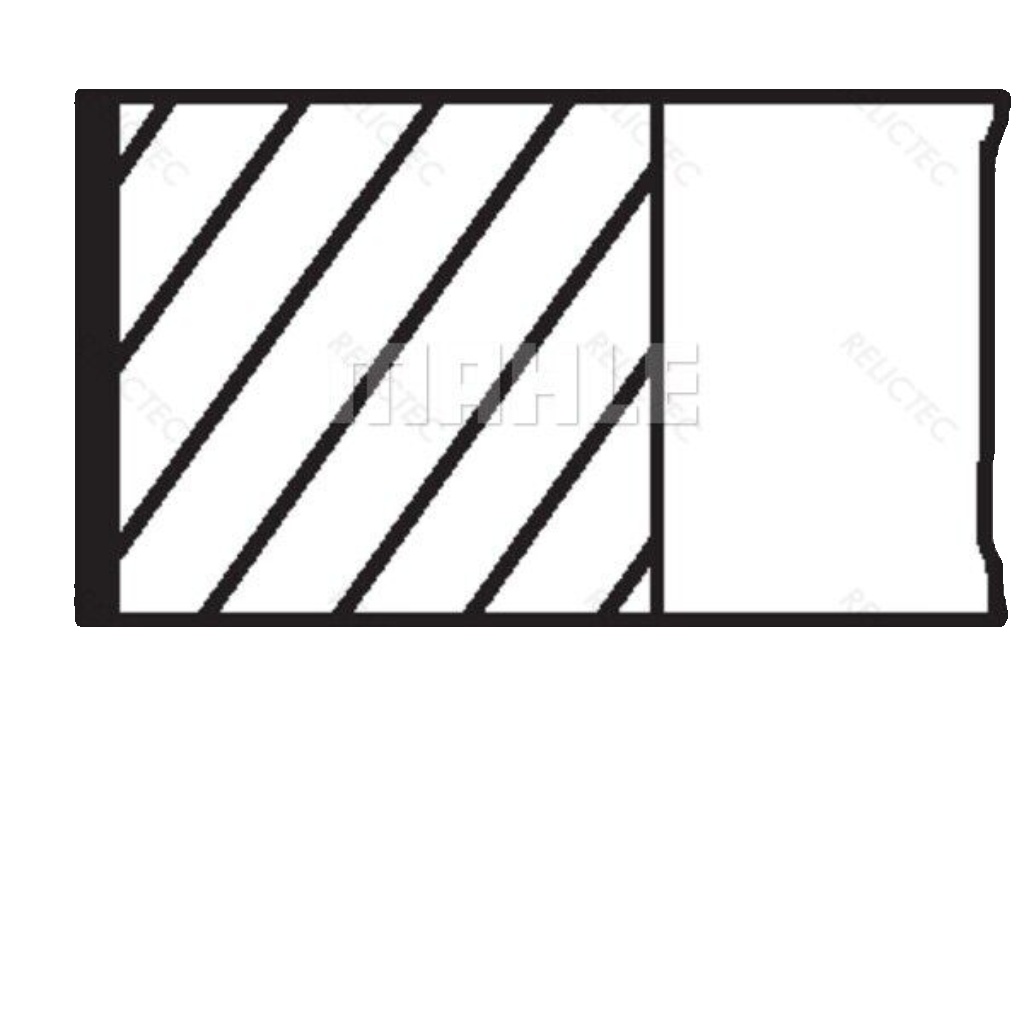 030 74 N0 MAHLE Piston Ring Kit for AUDI,PORSCHE,VW