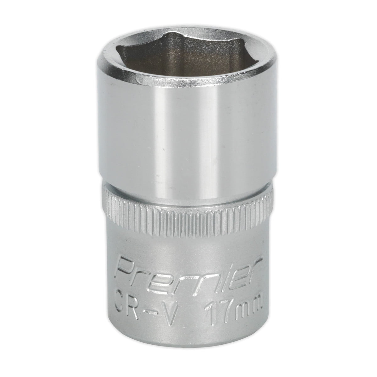Sealey 1/2" Drive Hexagon WallDrive Socket Metric 1/2" 17mm