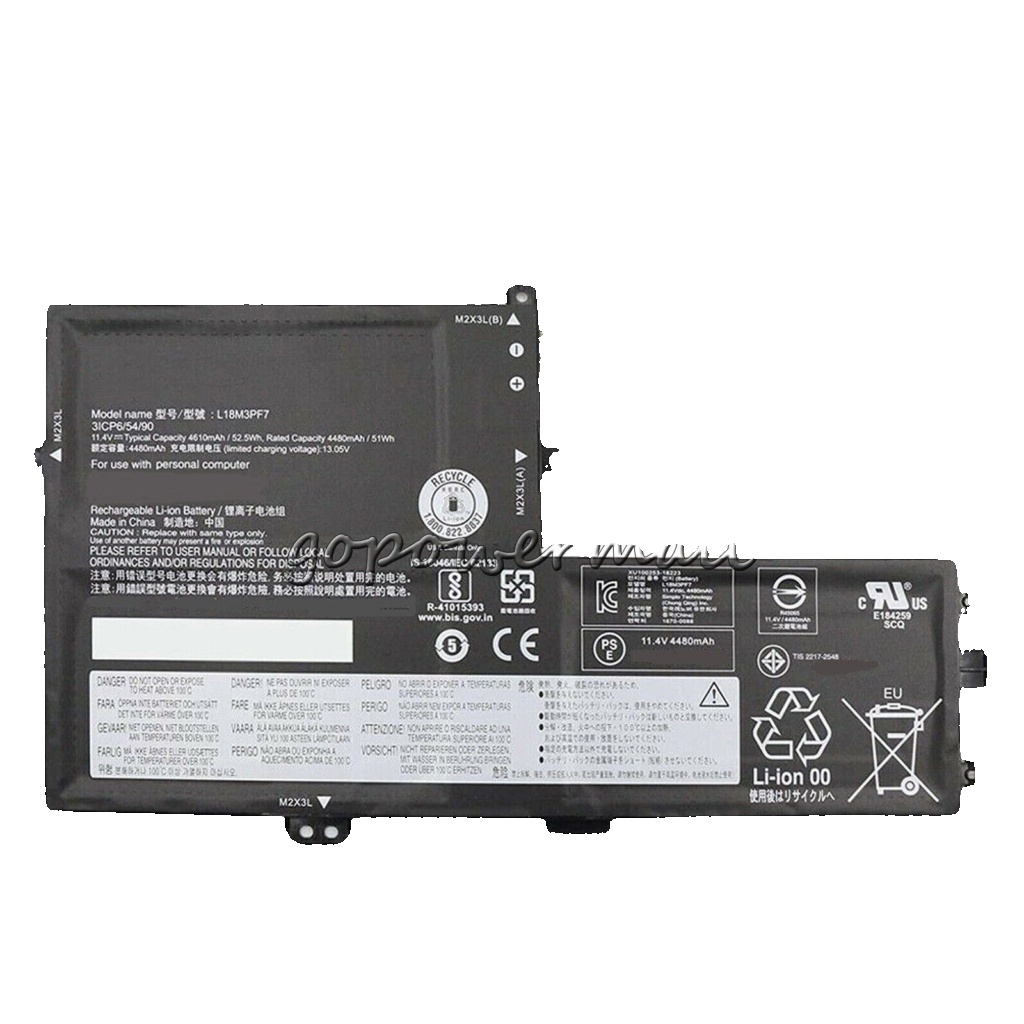 L18M3PF7 L18M3PF6 L18C3PF7 Battery for Lenovo ideapad S340-15API S340-15IWL