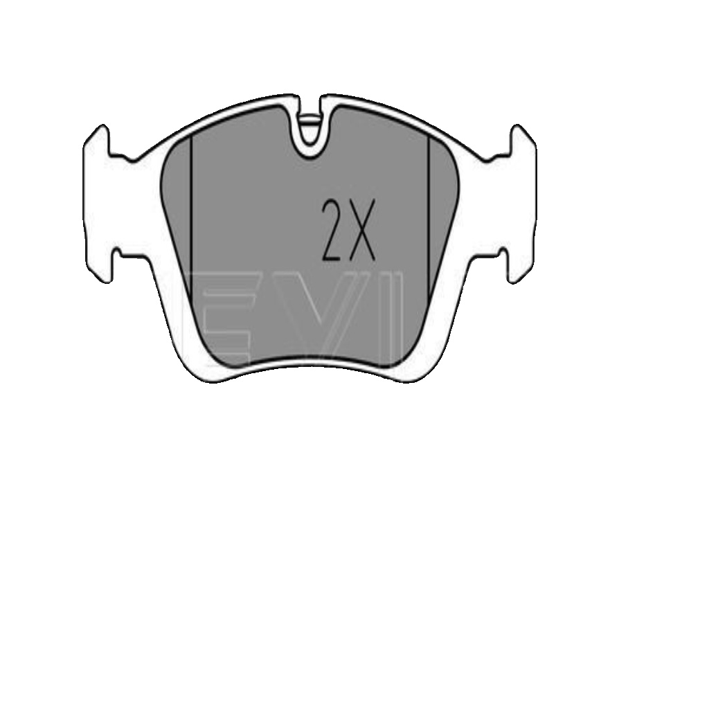 025 232 8717 MEYLE Brake Pad Set, disc brake for BMW